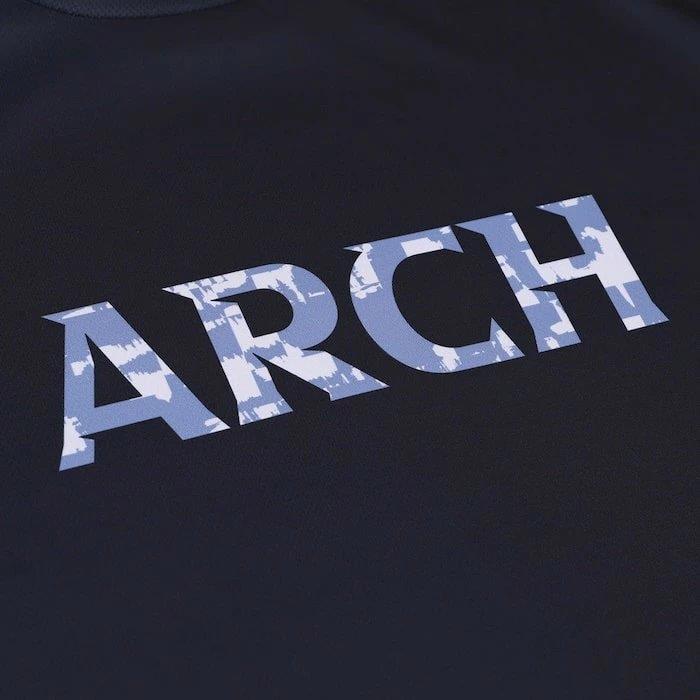 Arch grid faded tee【T125120】black |  | 02