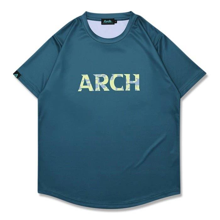 Arch grid faded tee【T125121】stome blue | 