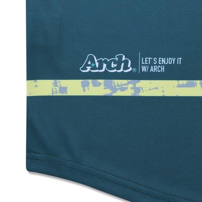 Arch grid faded tee【T125121】stome blue |  | 03