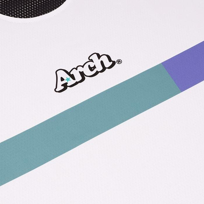 Arch color block rev. tank 【T222-104】white/black |  | 04