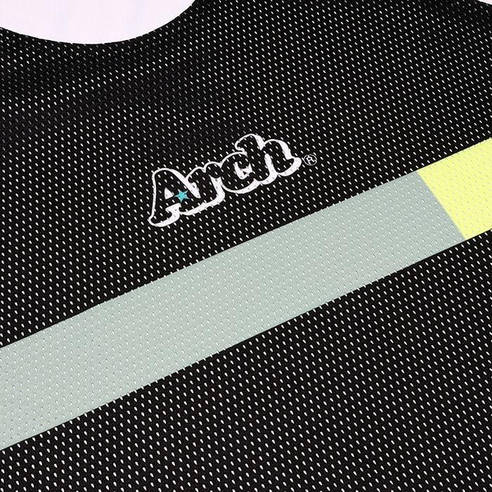 Arch color block rev. tank 【T222-104】white/black |  | 05
