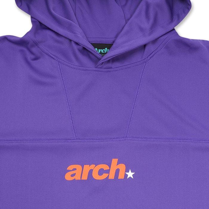 Arch sporty logo L/S parka【T321120】】purple |  | 02