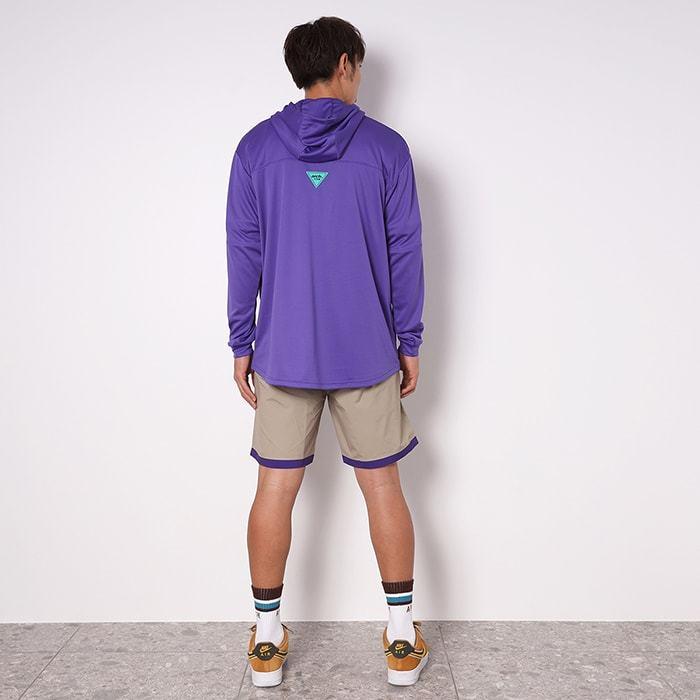Arch sporty logo L/S parka【T321120】】purple |  | 07