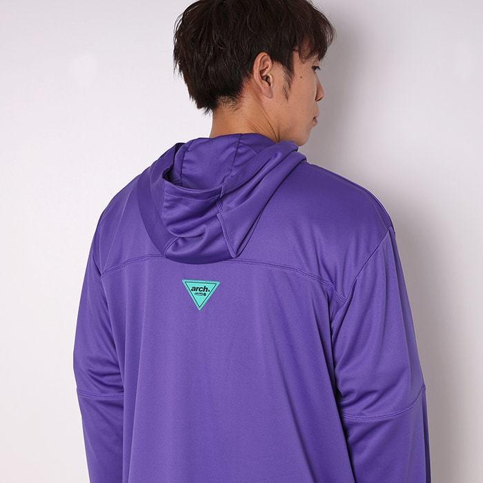 Arch sporty logo L/S parka【T321120】】purple |  | 08