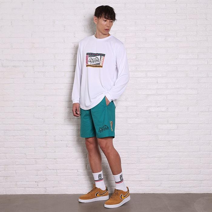 Arch rough designed L/S tee【T323109】white |  | 03
