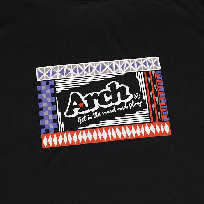 Arch rough designed L/S tee【T323110】black |  | 02