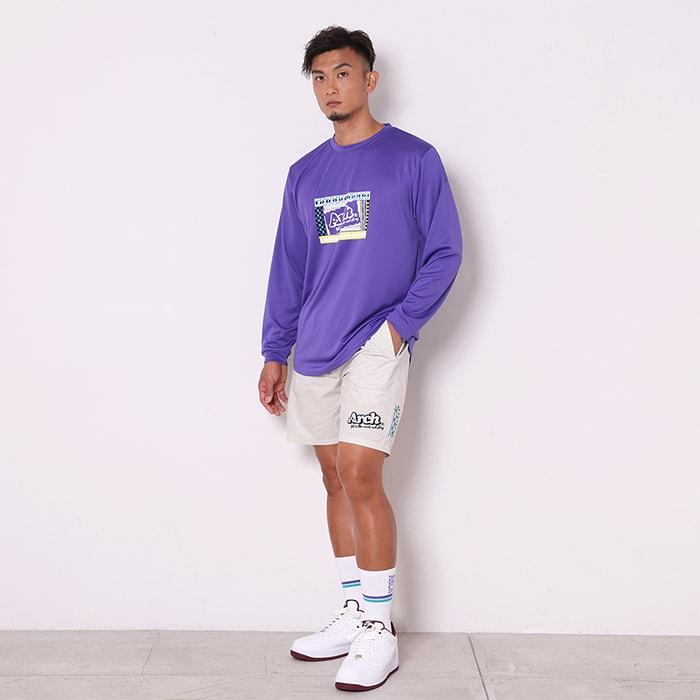 Arch rough designed L/S tee【T323111】purple |  | 03