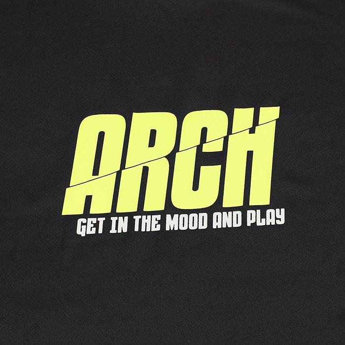 Arch split  logo  L/S tee 【T323119】black |  | 01