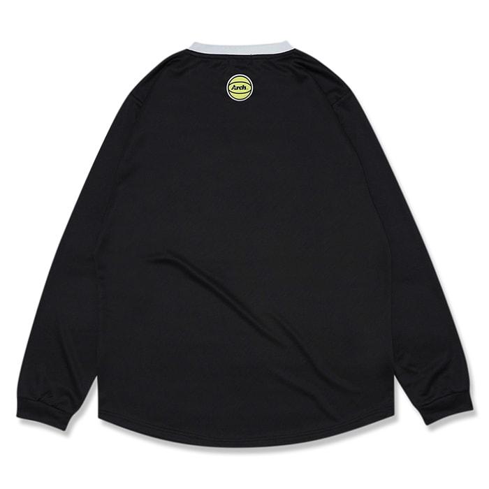 Arch split  logo  L/S tee 【T323119】black |  | 02