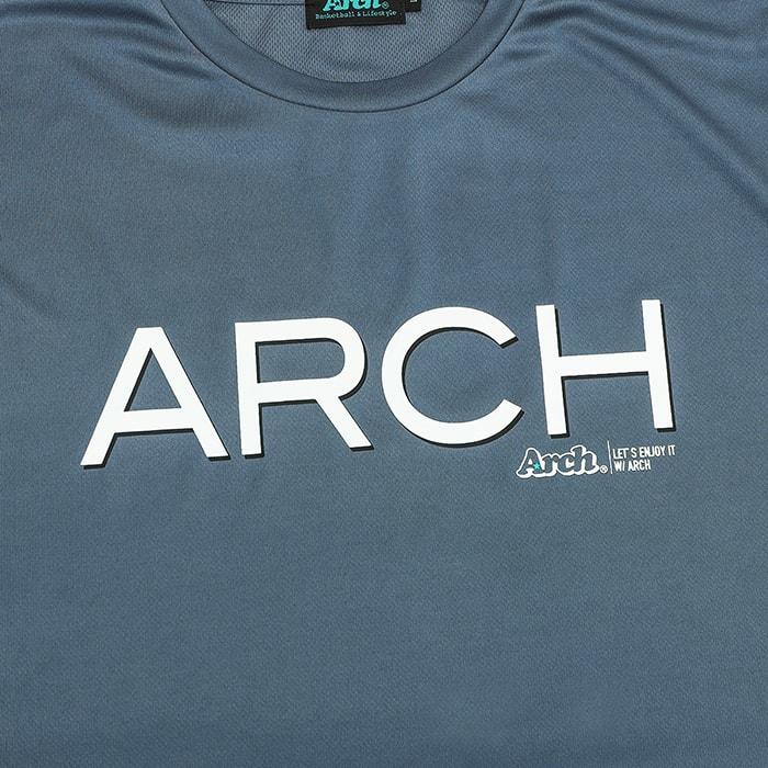 Arch two-tone leopard L/S tee 【T323126】dustyblue |  | 01