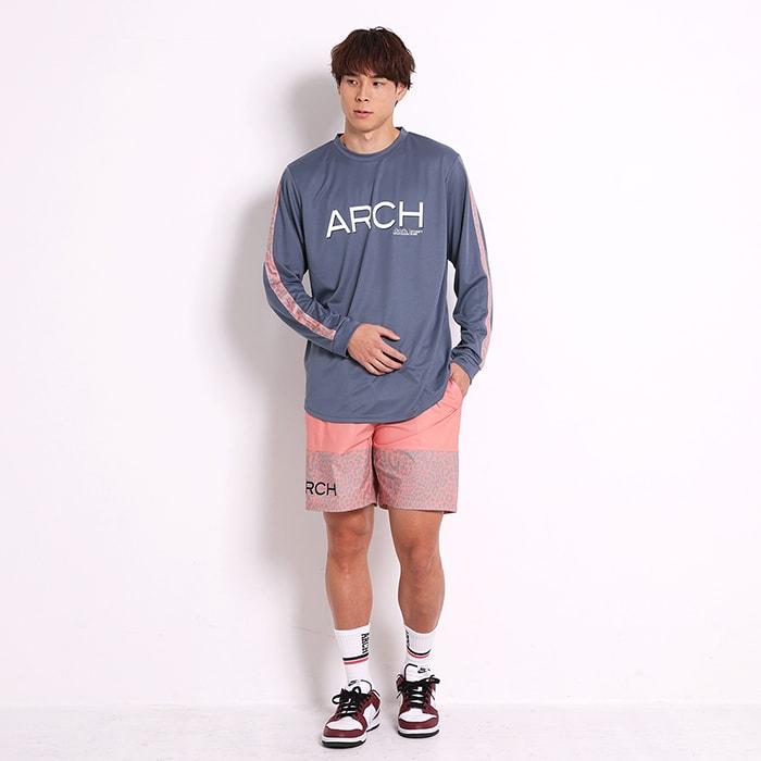 Arch two-tone leopard L/S tee 【T323126】dustyblue |  | 07