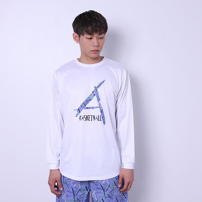 Arch scratched L/S tee 【T324101】white |  | 04