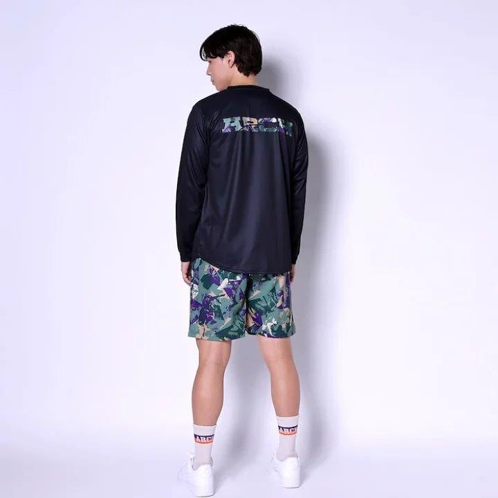 Arch debris L/S tee 【T324108】black |  | 05