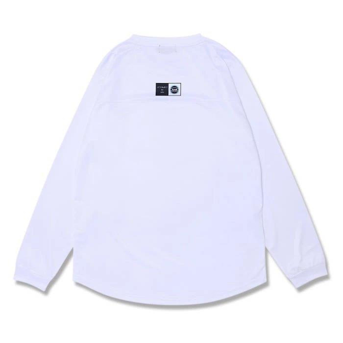 Arch paint stripe L/S tee【T324110】white |  | 01