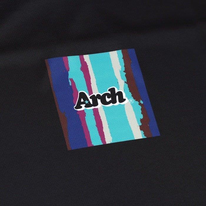 Arch paint stripe L/S tee【T324111】black |  | 02