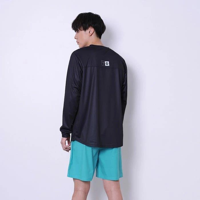 Arch paint stripe L/S tee【T324111】black |  | 05