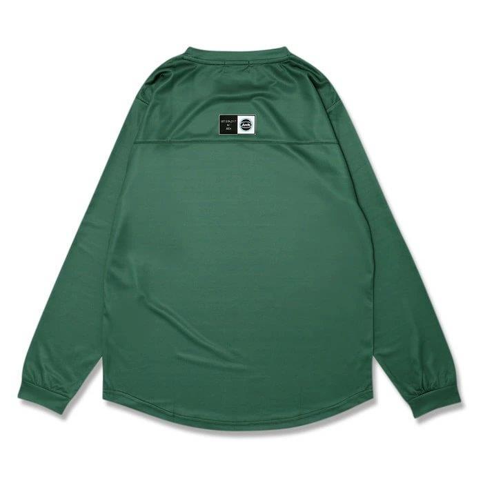 Arch paint stripe L/S tee【T324112】green |  | 01