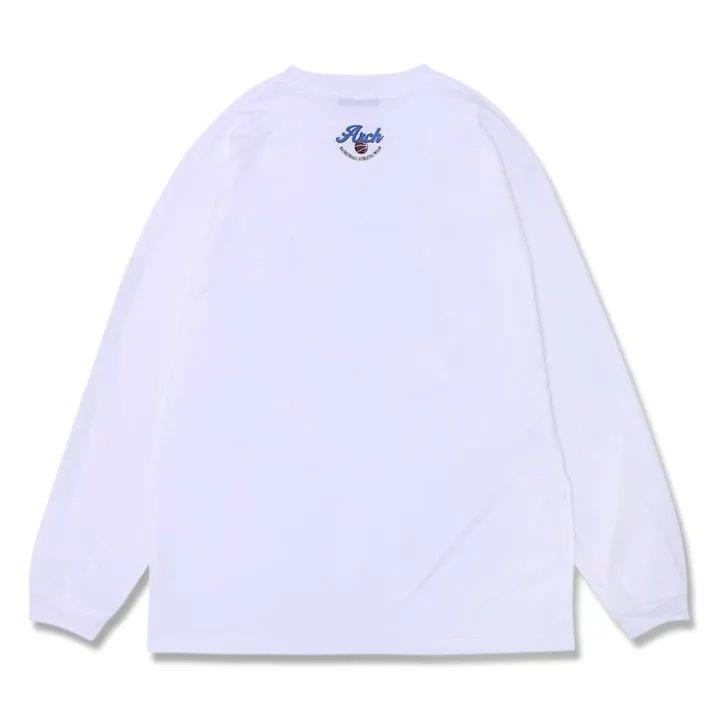 Arch oval logo L/S tee 【T324116】white |  | 01
