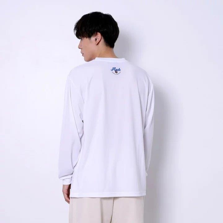 Arch oval logo L/S tee 【T324116】white |  | 07