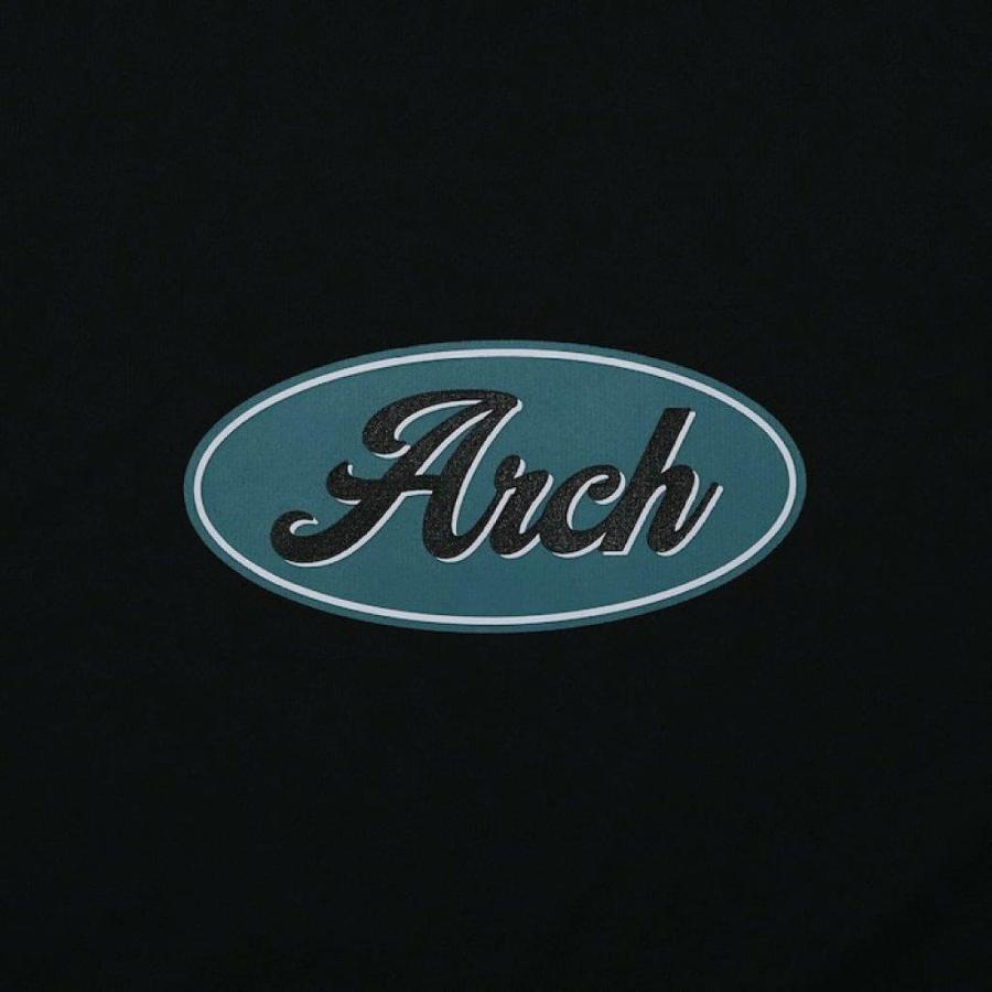 Arch oval logo L/S tee 【T324117】black |  | 02