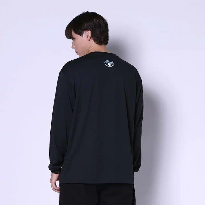 Arch oval logo L/S tee 【T324117】black |  | 06