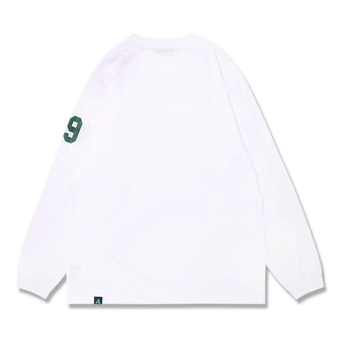 Arch trico logo L/S tee【T325101】white/green |  | 01