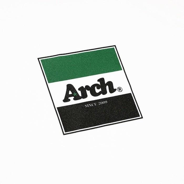 Arch trico logo L/S tee【T325101】white/green |  | 02