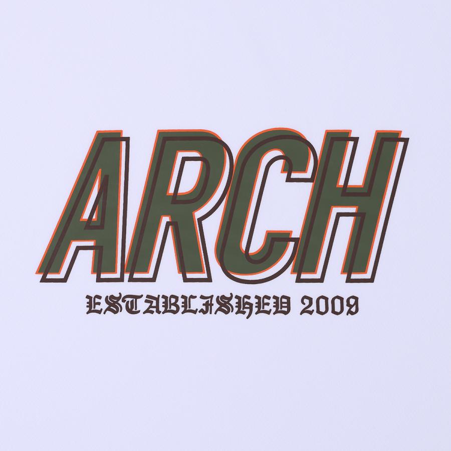 Arch shade logo L/S tee 【T325110】white |  | 01