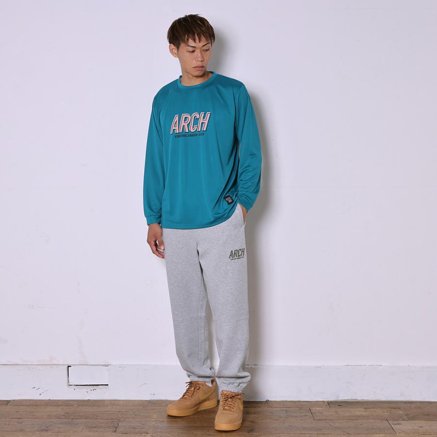 Arch shade logo L/S tee 【T325112】teal |  | 03