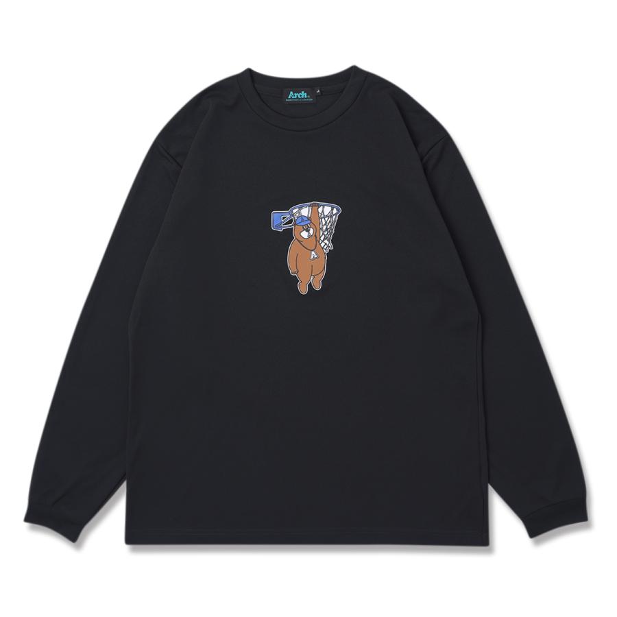 Arch My hoop kumasan L/S tee 【T325114】black | 