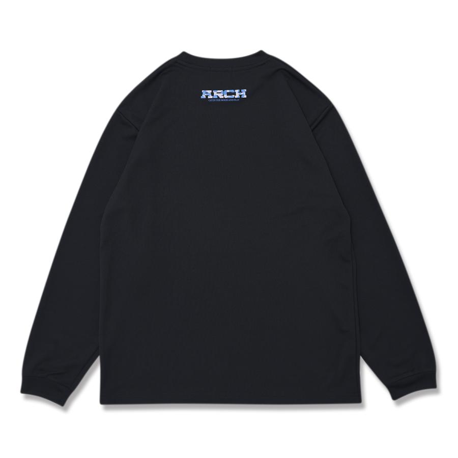 Arch leopard block logo L/S tee【T325133】black |  | 01