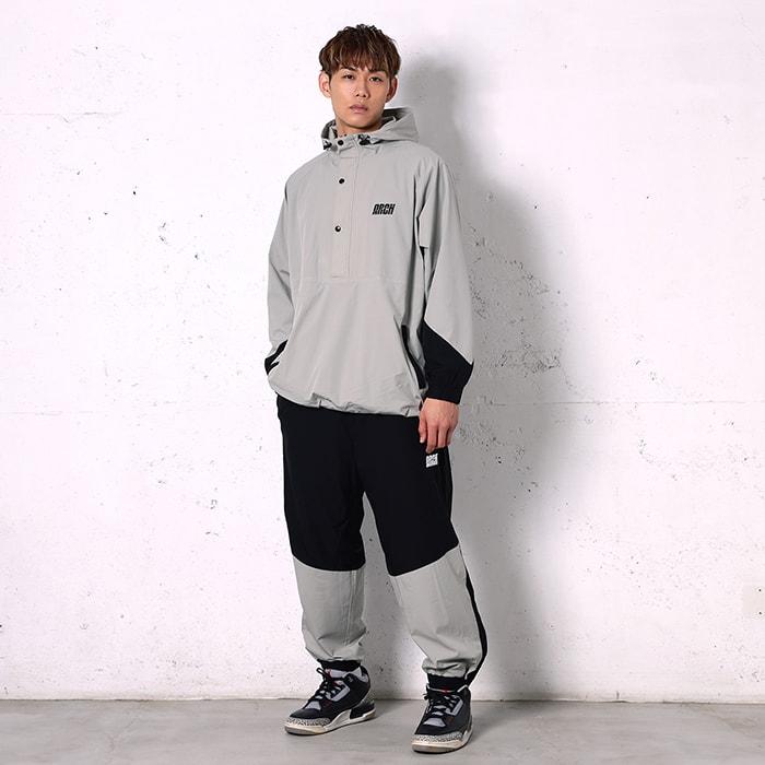 Arch split logo anorak jacket【T723115】 silver gray |  | 09