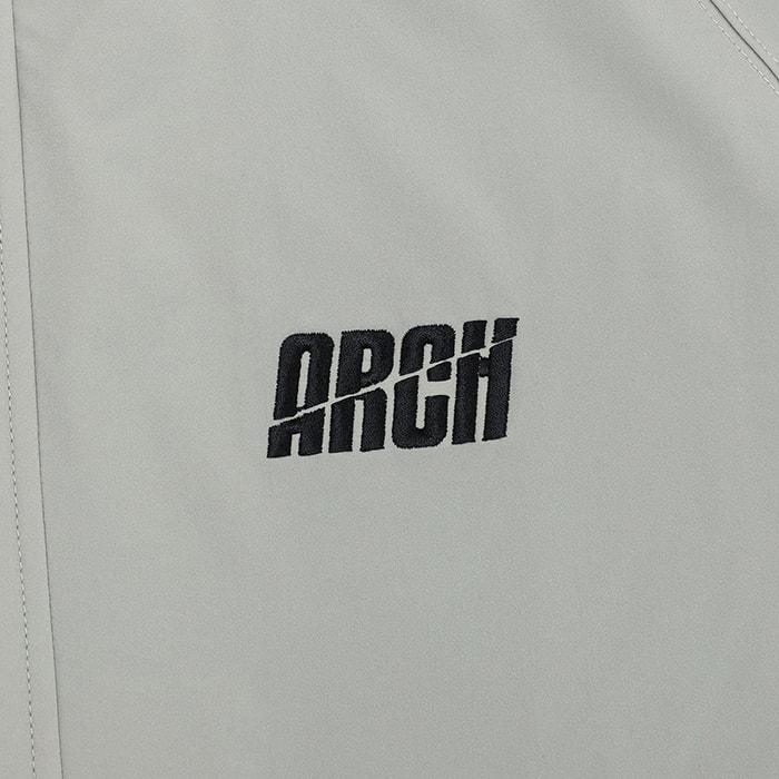 Arch split logo anorak jacket【T723115】 silver gray |  | 02