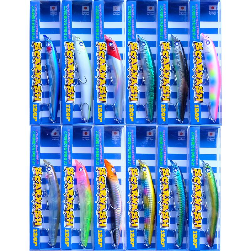 ブルーブルー スカーナッシュ 120F 140F 計9点 ブルーブルー スカーナッシュ 120F 140F 計9点 BLUE ブルー