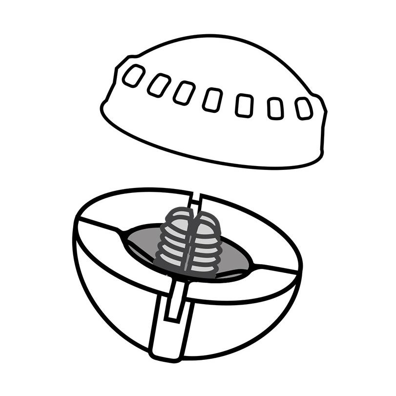 C＆Fデザイン 2024年NEW ECHO エアーロック センターロック インディケーター / ネコポス便OK | C&F DESIGN | 01