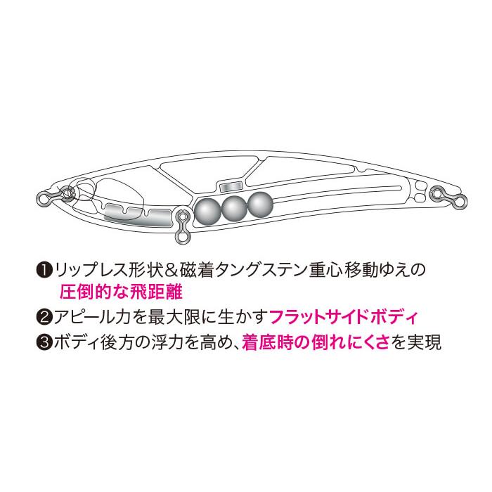 デュオ リンバー115S 谷山オリジナルカラー マットオレンジイワシGB ビーチウォーカー | ビーチウォーカー | 01