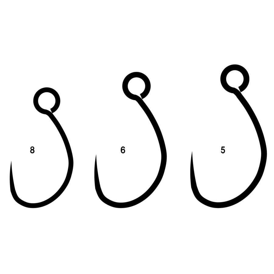 【特価】がまかつ シングルフック 60BL エリアプラッキング コンペティション ＃８ | Gamakatsu | 01