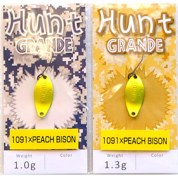 ロデオクラフト ドーナ バンナ ハント1091×PEACH BISON 16枚 ニュードロワー ハントグランデ 1091×ピーチバイソン グリーンチャート