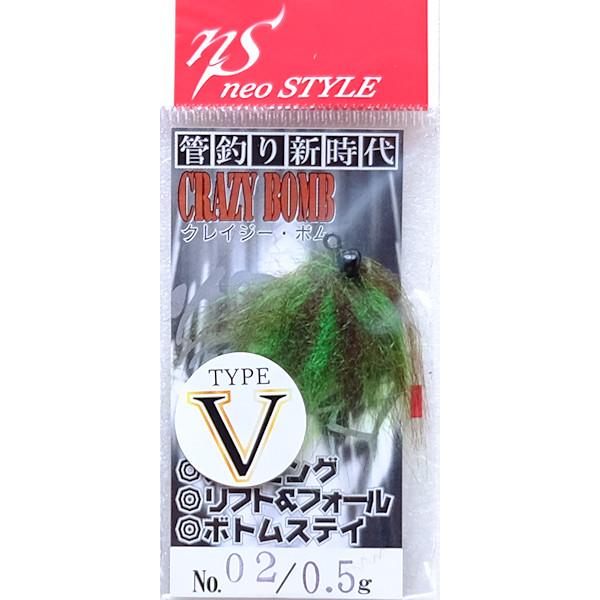 クレイジーボムV 0.5g ネオスタイル |  | 02