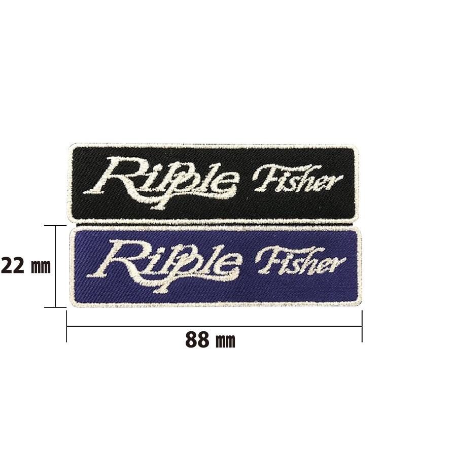 リップルフィッシャー オリジナルワッペン 小 22×80mm / ネコポス便OK | 