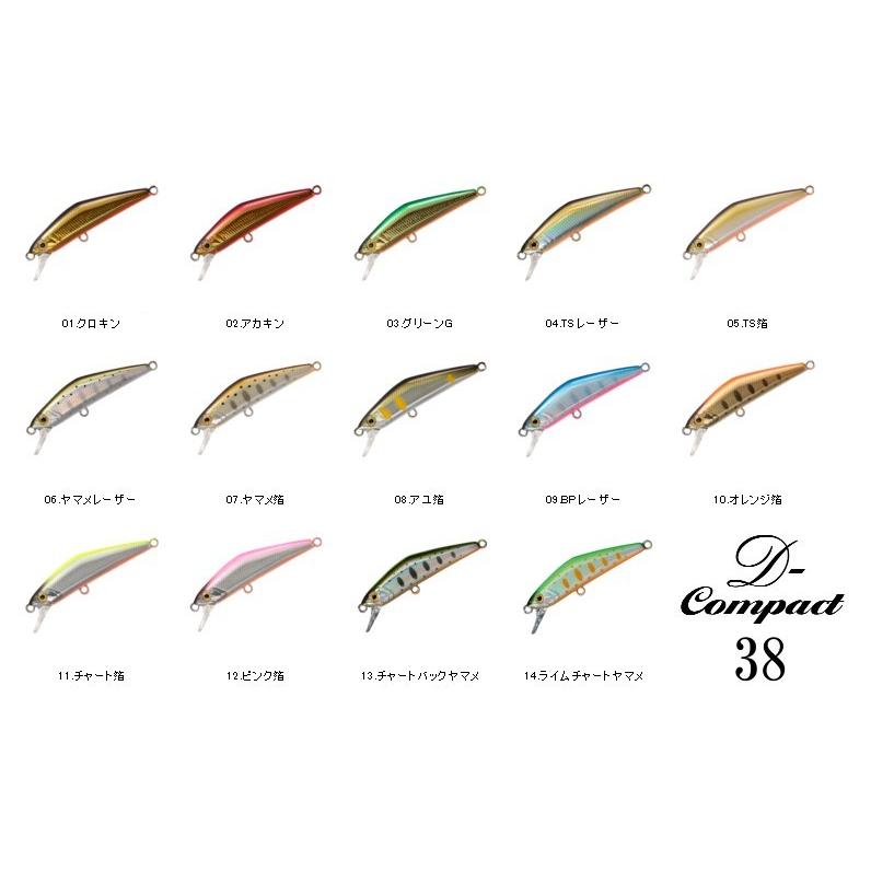 D-コンパクト 38 スミス / ネコポス便OK | SMITH（釣り具）