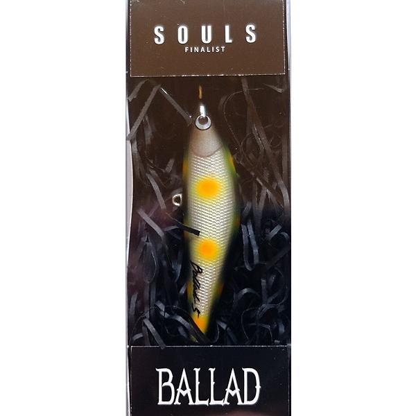 つ*郎様 SOULS ソウルズ　バラッド5 ハンドメイドミノー ソウルズ BALLAD バラッド 5 オレンジスポット ハンドメイド
