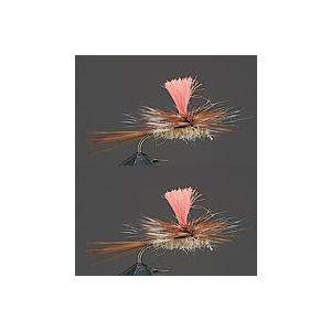 バレーヒル コンプリートフライ 2ヶ入り ドライフライ D8 マ-チブラウン パラシュート / ネコポス便OK | Valleyhill