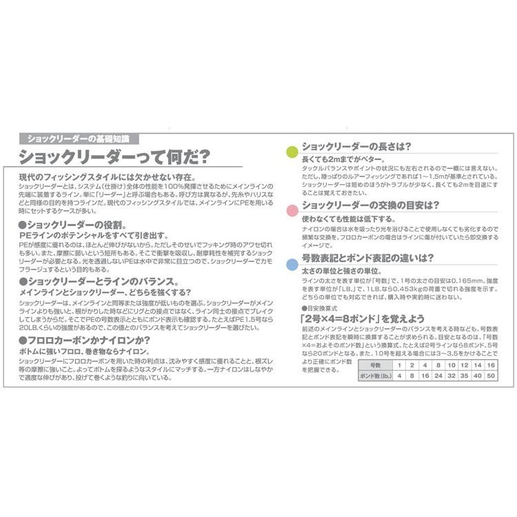 バリバス ショックリーダー ナイロン 35LB | VARIVAS | 01