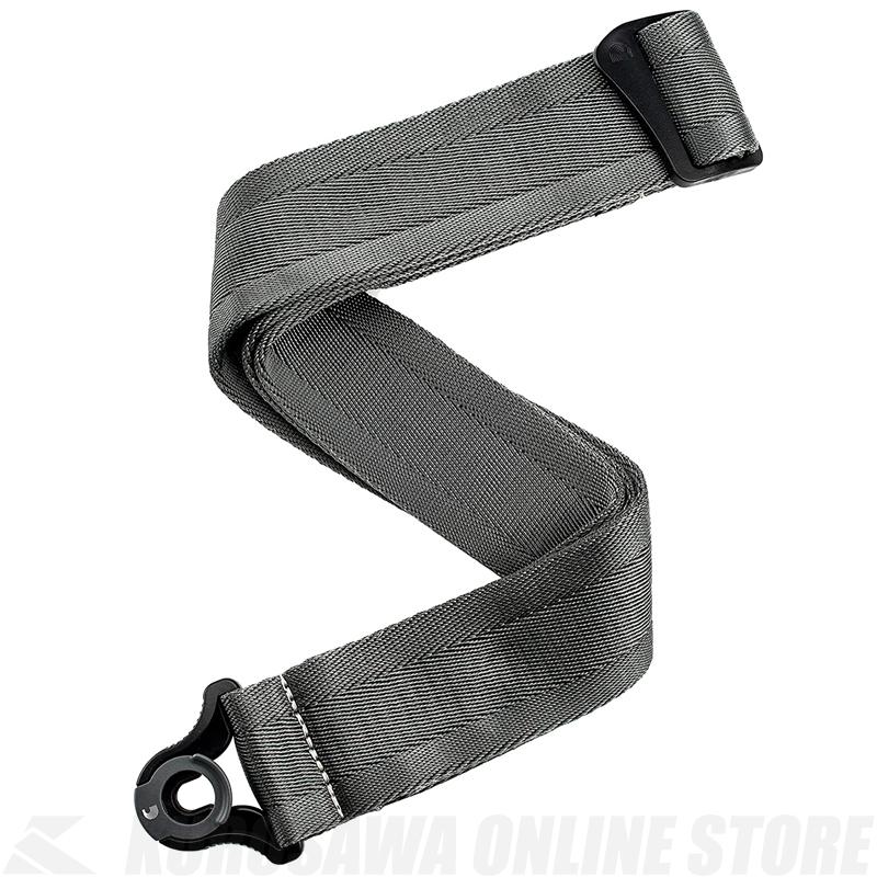 D'Addario AUTO LOCK GUITAR STRAP/Metal Grey[50BAL09]｜tiptoptone