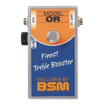 BSM OR (エフェクター/ ミドルゲイン・トレブルブースター)(納期未定・ご予約受付中)(マンスリープレゼント)｜tiptoptone