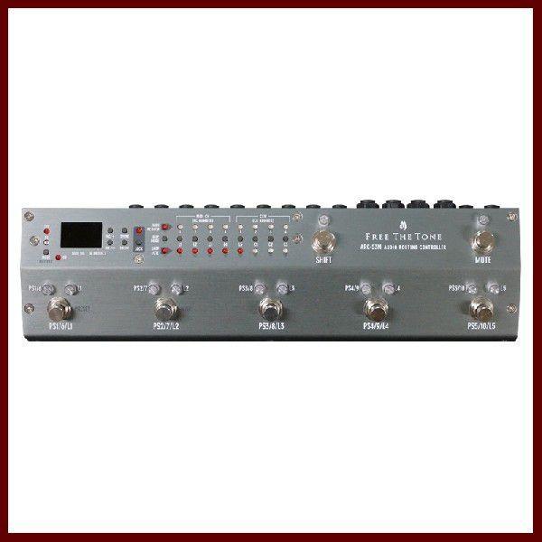 Free The Tone フリーザトーン ARC-53M AUDIO ROUTING CONTROLLER (Silver) (スイッチャー)(マンスリープレゼント)｜tiptoptone