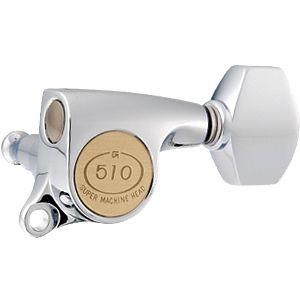 Gotoh / ゴトー SG510 Series for Standard Post SGS510 (Chrome / A07) [対応ヘッド: L6/R6/L3+R3 ] (ギターペグ6個set)