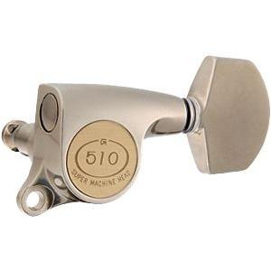 Gotoh / ゴトー SG510 Series for Standard Post SGS510 (X Nickel / A01) [対応ヘッド: L3+R3 ] (ギターペグ6個set)