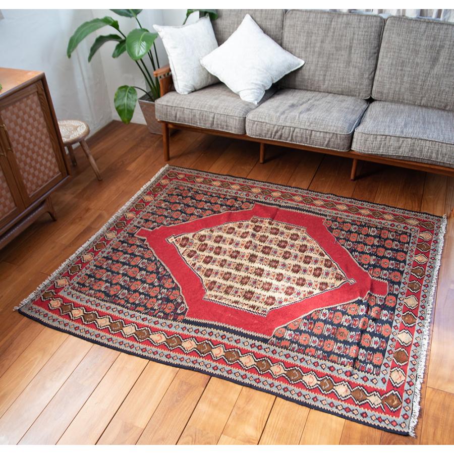 送料無料 キリム Kilim トライバル 絨毯 (一点物)バルーチ カル 送料無料 キリム Kilim トライバル 絨毯 (一点物)バルーチ カル